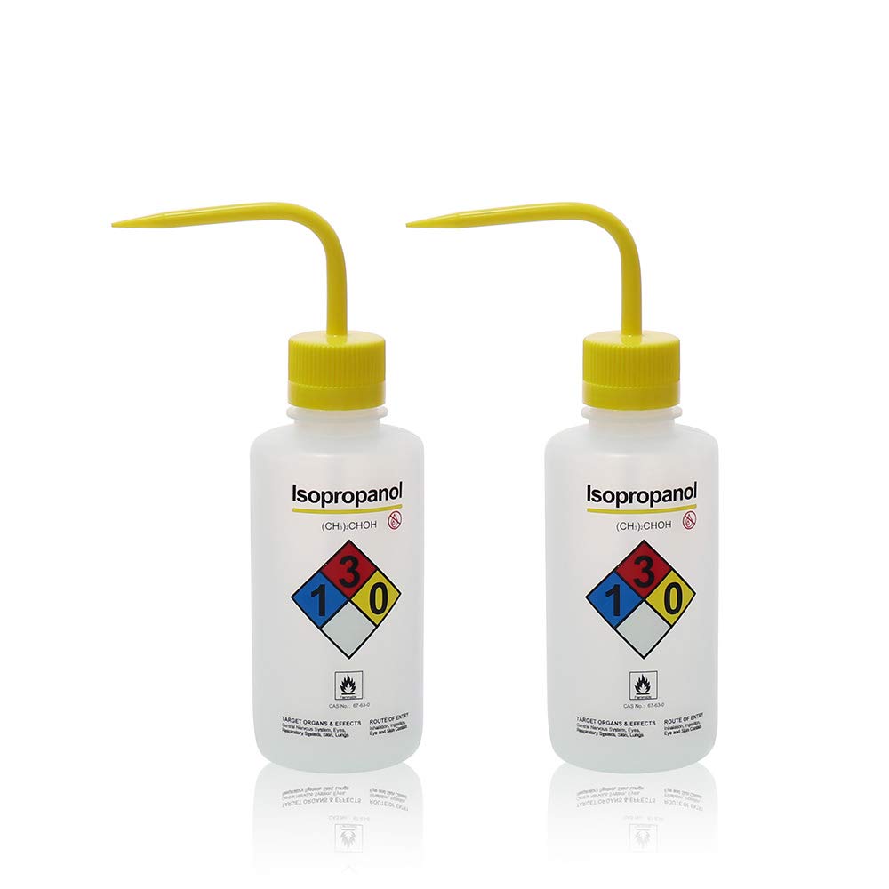Amazon.com: Labvida 2pcs of Safety Wash Bottles, Vol.500ml 17oz